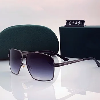 Retro krokodilas akiniai nuo saulės | vyriškos prabangos prekės negabaritinių klasikiniai moteriški akiniai nuo saulės šviesą aikštėje UV400 akiniai veidrodiniai akiniai